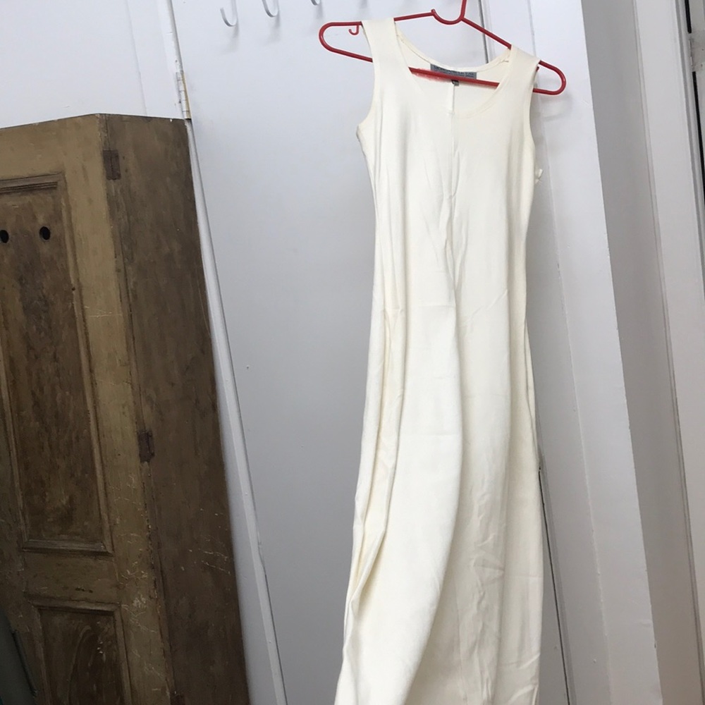 Gorgeous Morgan le Fay white/cream maxi dress